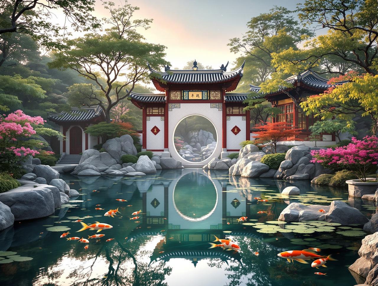 苏州 - 《园中缘》 韩漫剧与苏州城市文旅合作 - 《园中缘》