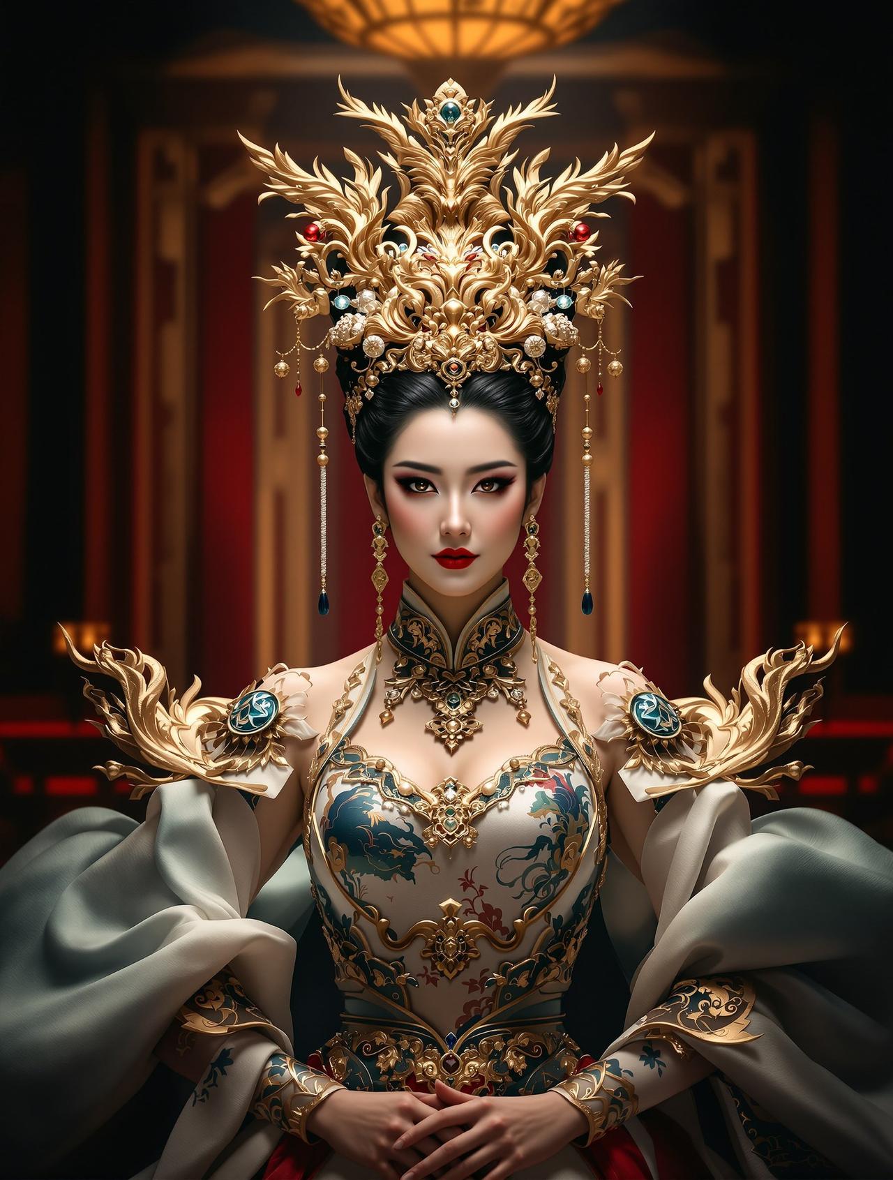 韩漫剧《凤栖梧桐》后宫风云 · 她不是最美的那朵花,却是最锋利的刀 凤栖梧桐 - 后宫风云 · 她不是最美的那朵花,却是最锋利的刀