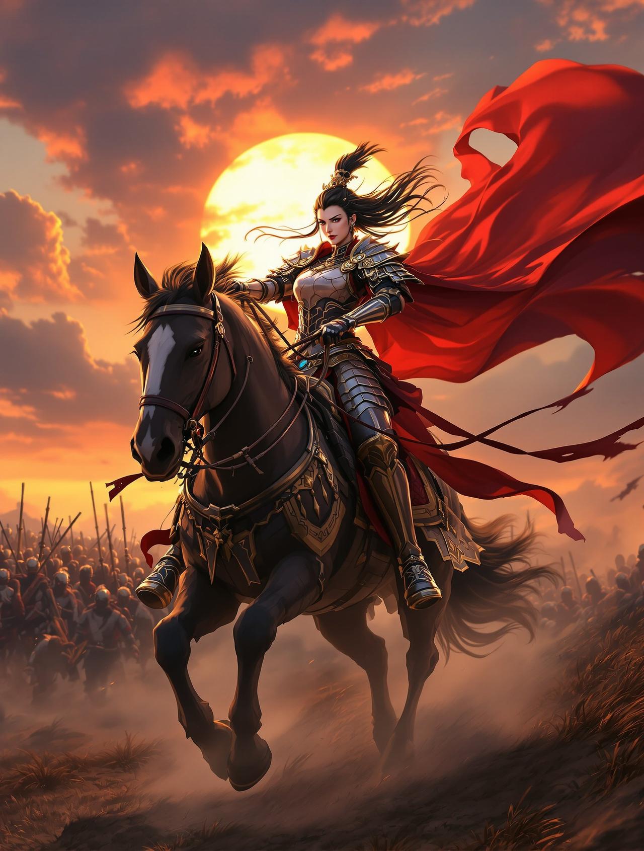 韩漫剧《巾帼令》女将传奇 · 替父从军,她是最耀眼的将星 巾帼令 - 女将传奇 · 替父从军,她是最耀眼的将星